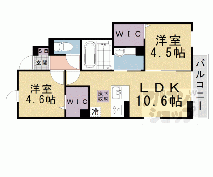 【Ｍａｈａｌｏ　膳所本町】間取