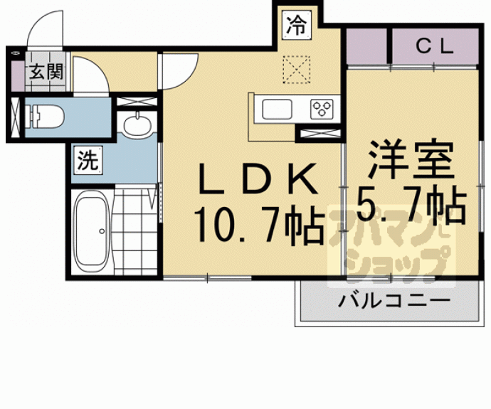 【ベルデ北山】間取