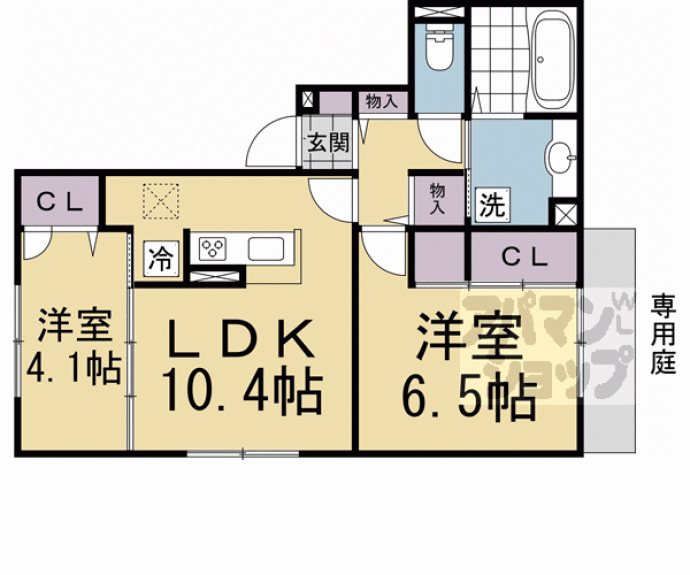 【ベルデ北山】間取