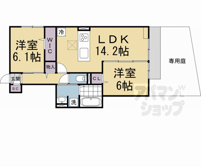 【ＦＡＭＩＬＬＥ　ＭＡＩＳＯＮ】間取
