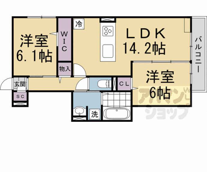【ＦＡＭＩＬＬＥ　ＭＡＩＳＯＮ】間取