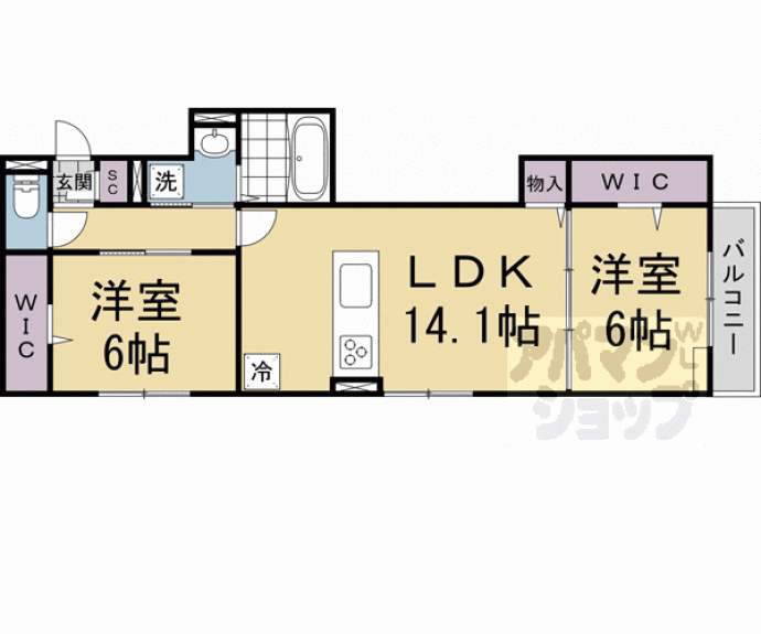 【ＦＡＭＩＬＬＥ　ＭＡＩＳＯＮ】間取