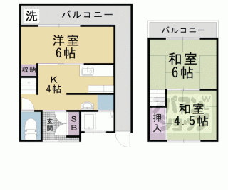 【小山中ノ川町貸家】