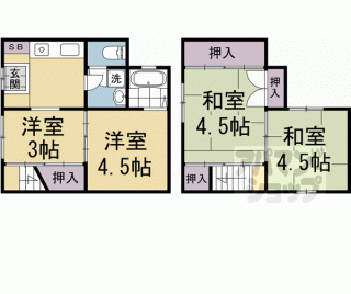 【武者小路貸家４９９－１８】