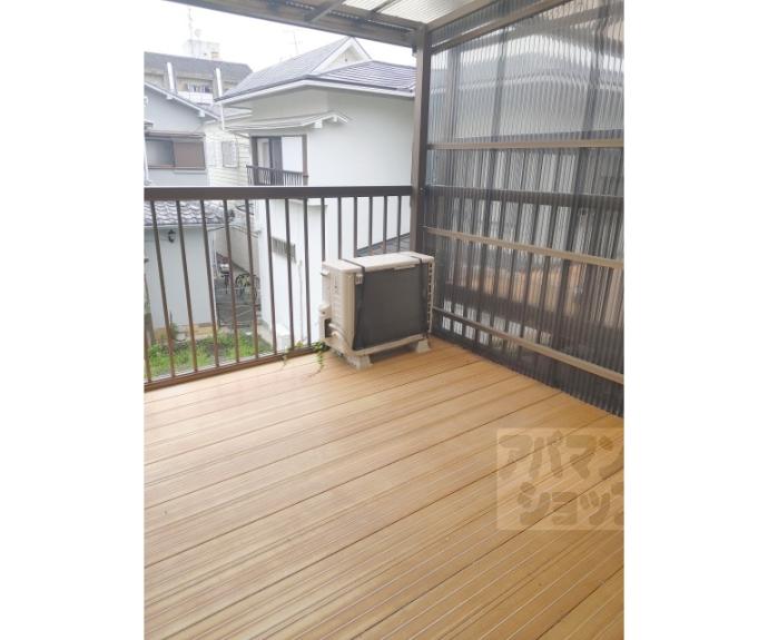 【桃山町金井戸島13-17テラスハウス】間取