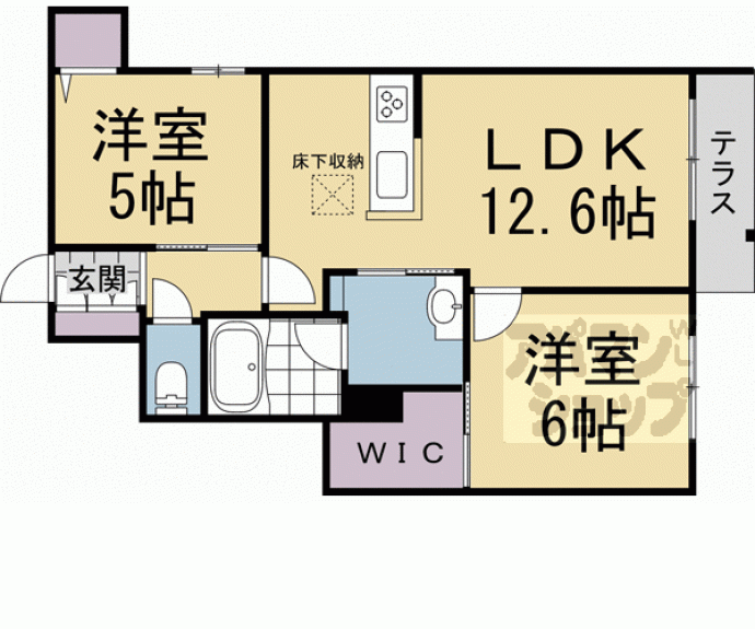 【グリーンフィールド桃山】間取