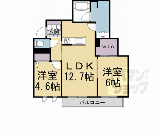 【グリーンフィールド桃山】間取