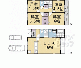 【醍醐柿原町貸家　１期　１号地】