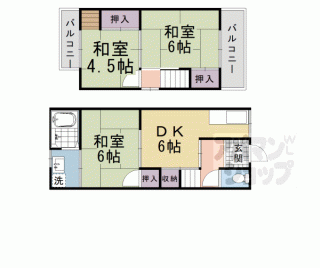 【篠町柏原川原垣内貸家】