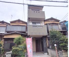 勧修寺東堂田町貸家：間取図