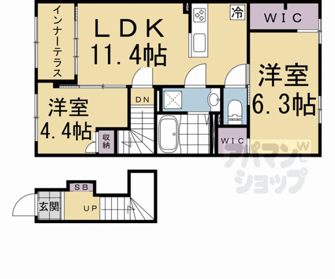 【Ｈｙｇｇｅ優亜】間取