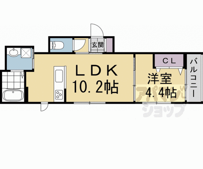 【仮称）紫竹下芝本町新築】間取