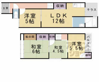 【勧修寺瀬戸河原町貸家】