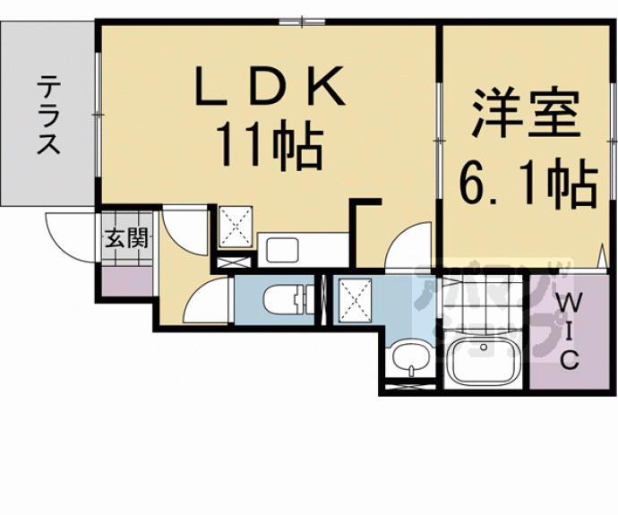 【ラ・プリマベーラ　Ａ棟】間取
