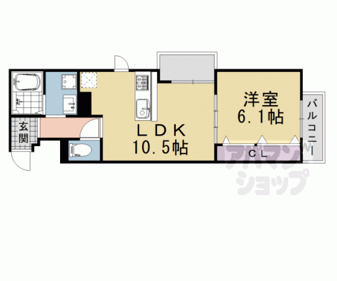 【ブランヌーボー】間取