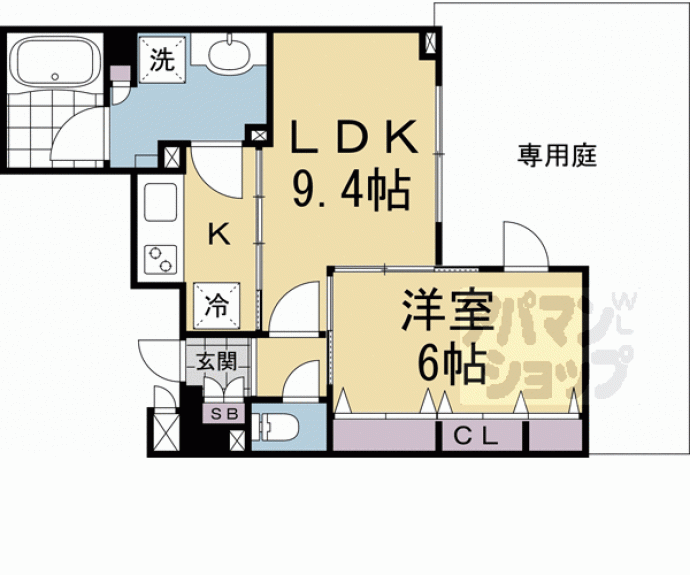【The Residence 御車道】間取