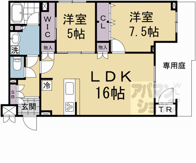 【The Residence 御車道】間取