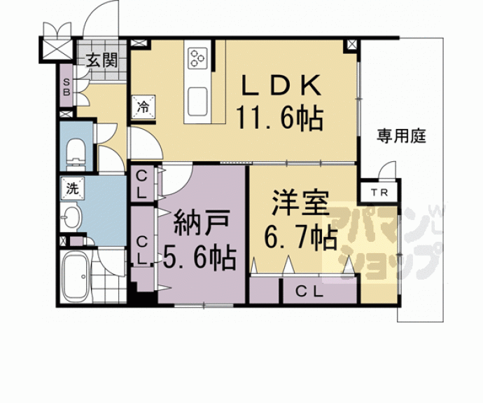 【The Residence 御車道】間取