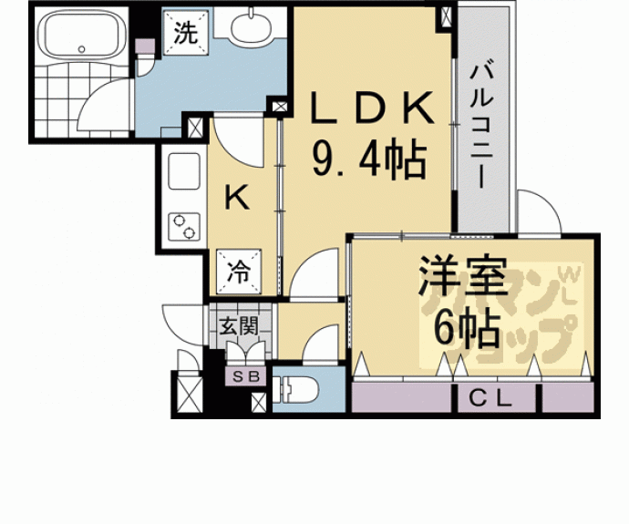 【The Residence 御車道】間取