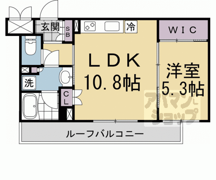 【The Residence 御車道】間取