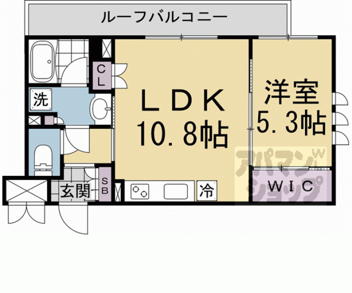 【The Residence 御車道】間取