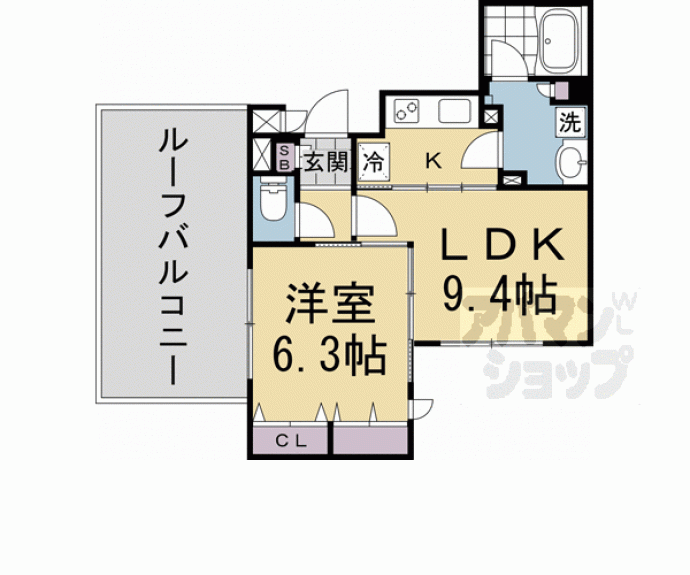 【The Residence 御車道】間取