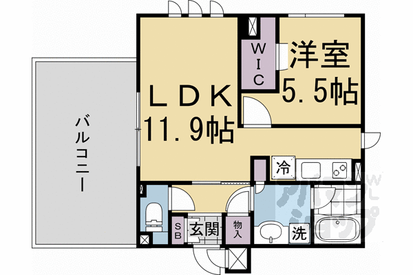 【The Residence 御車道】間取