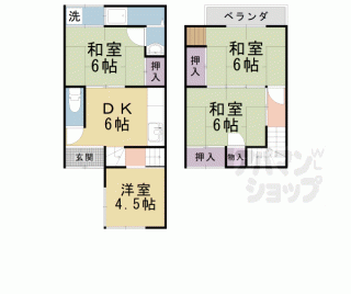 【大宅坂ノ辻町貸家】