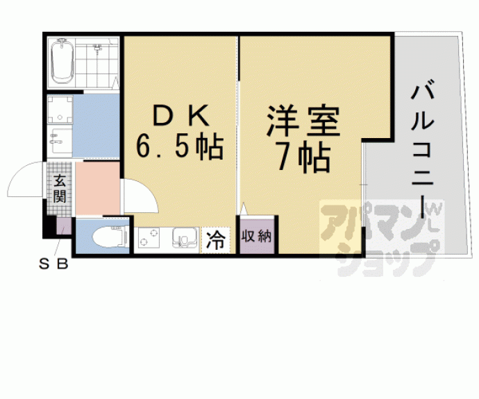 【フォルトゥーナ打出浜】間取