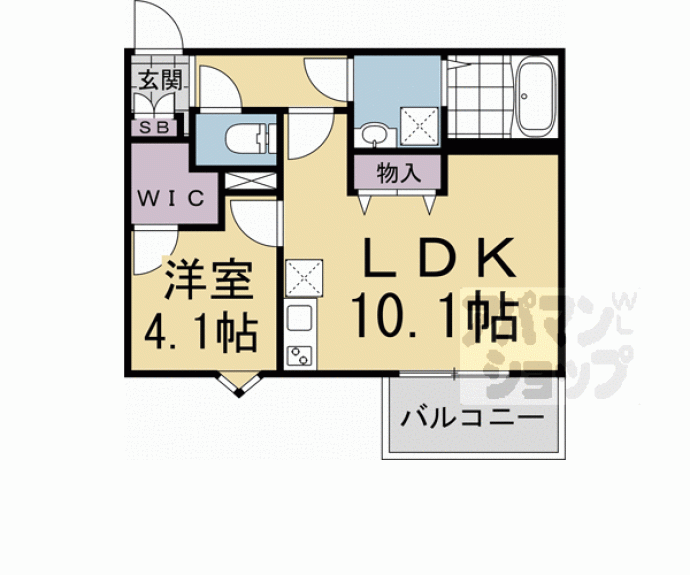 【ジーメゾン向島ヴェリタ】間取