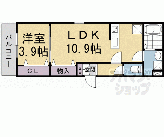 【ジーメゾン向島ヴェリタ】間取