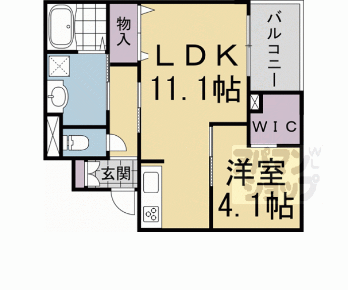 【リヴェール柚之木】間取