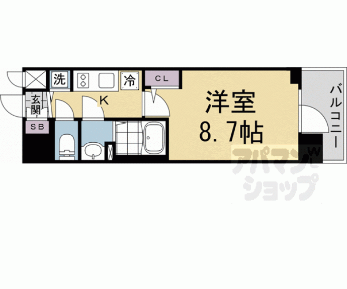 【エスリード京都吉祥院ヴィーナ】間取