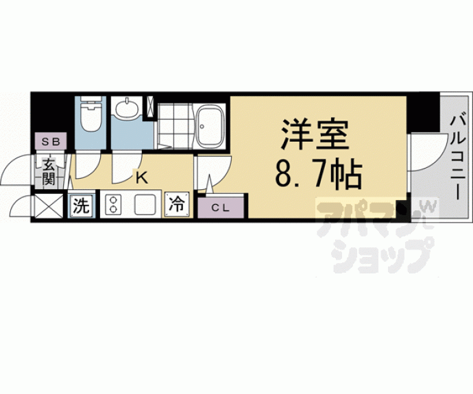 【エスリード京都吉祥院ヴィーナ】間取