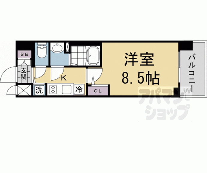 【エスリード京都吉祥院ヴィーナ】間取