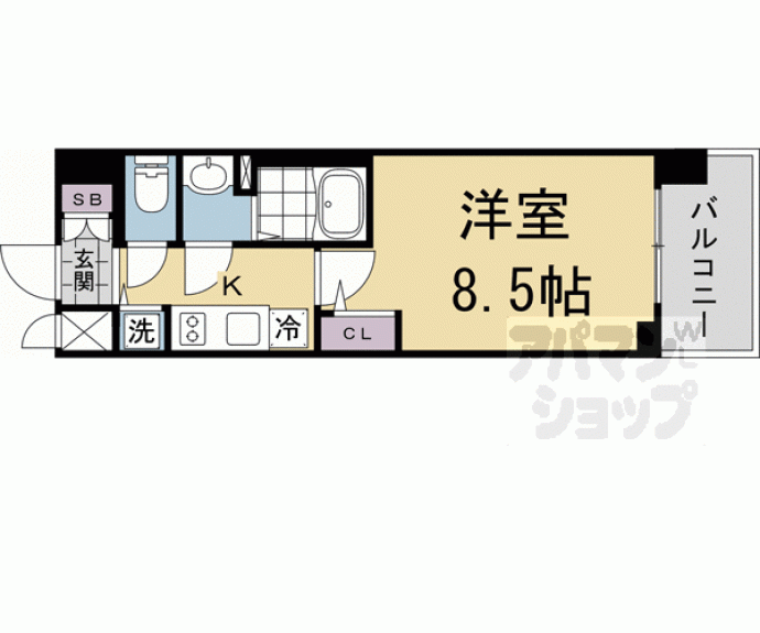 【エスリード京都吉祥院ヴィーナ】間取