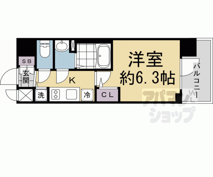 【エスリード京都吉祥院ヴィーナ】間取