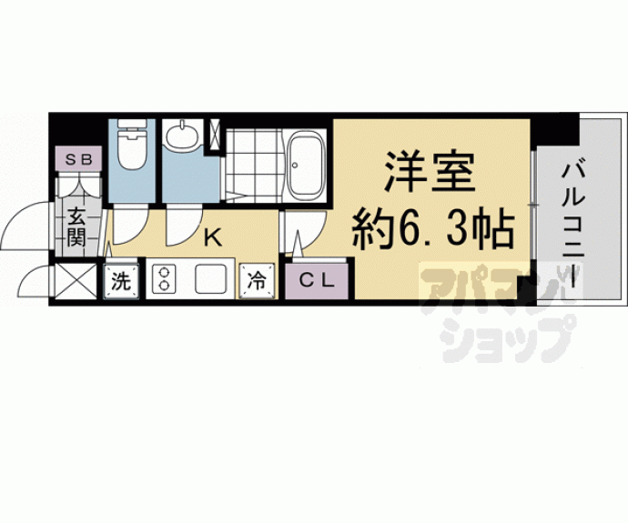 【エスリード京都吉祥院ヴィーナ】間取