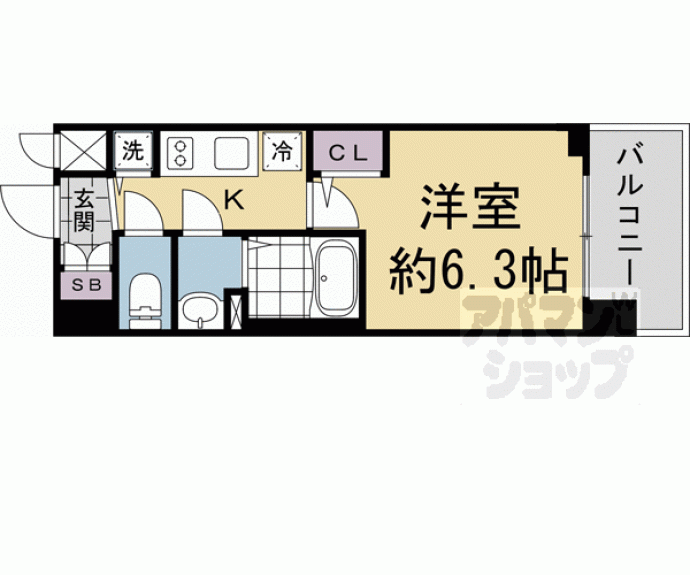 【エスリード京都吉祥院ヴィーナ】間取