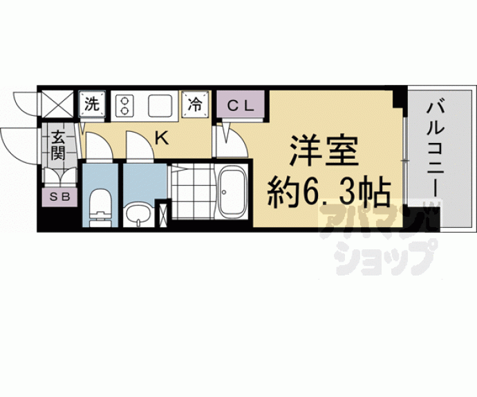 【エスリード京都吉祥院ヴィーナ】間取