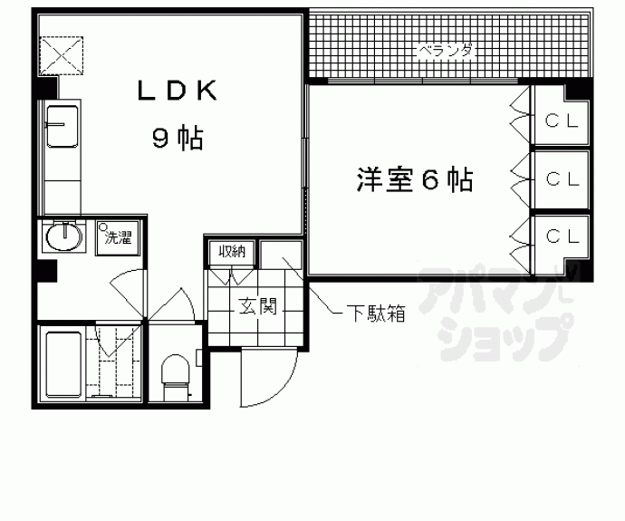 【アルベールビルエイト】間取