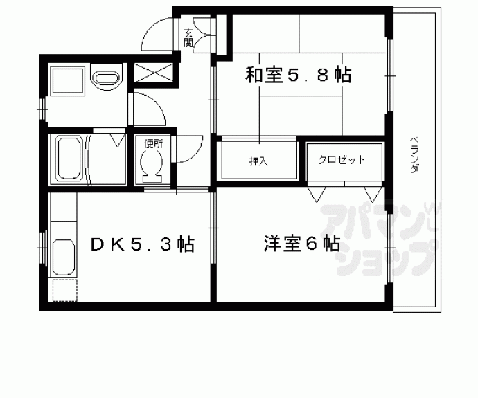 【ＲＯＯＪＥＮＹ（ルージェニー）】間取