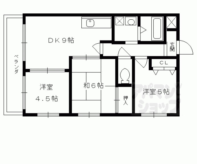 【フローラみずほ】間取