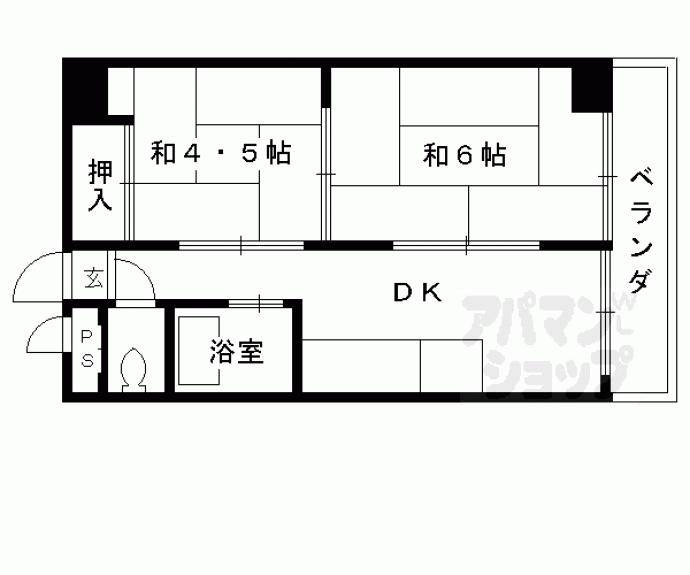 【ハイツグロース】間取