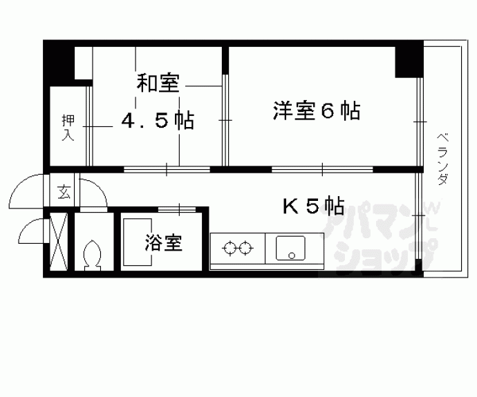 【ハイツグロース】間取