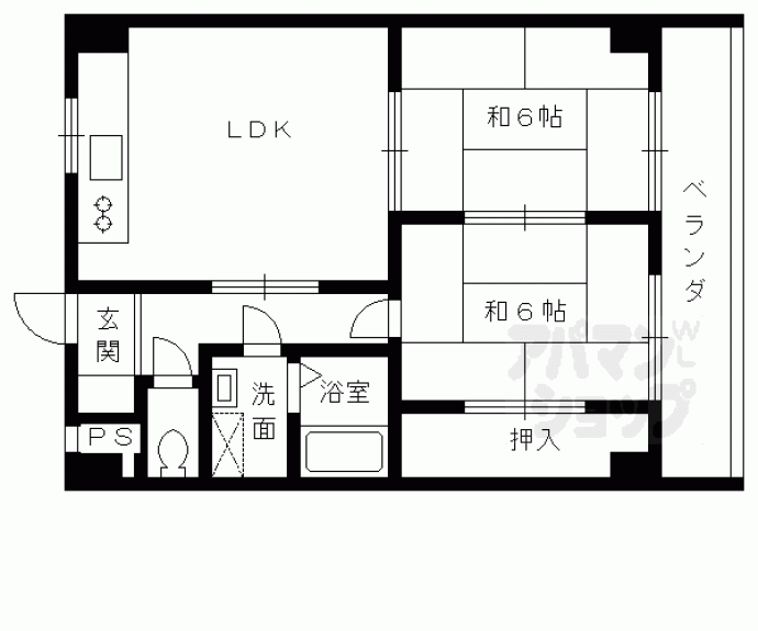 【ラ・エルベット】間取
