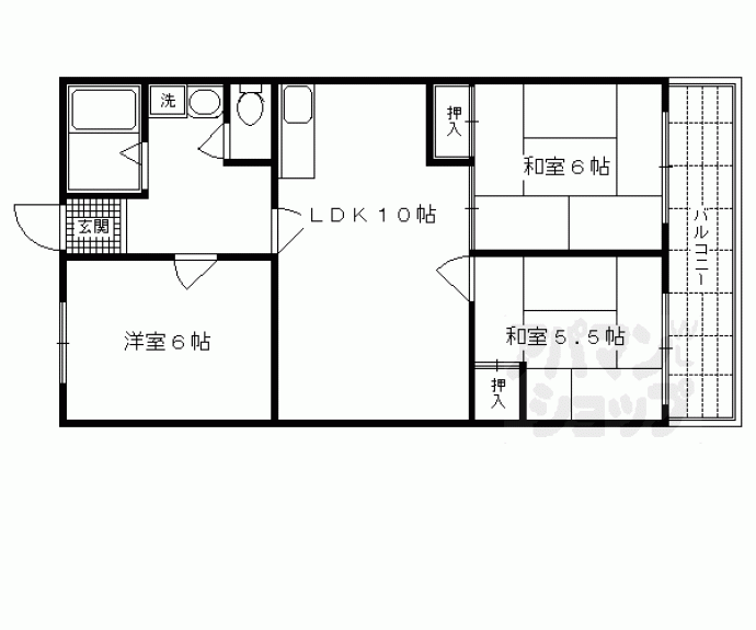 【ロイヤル室町】間取