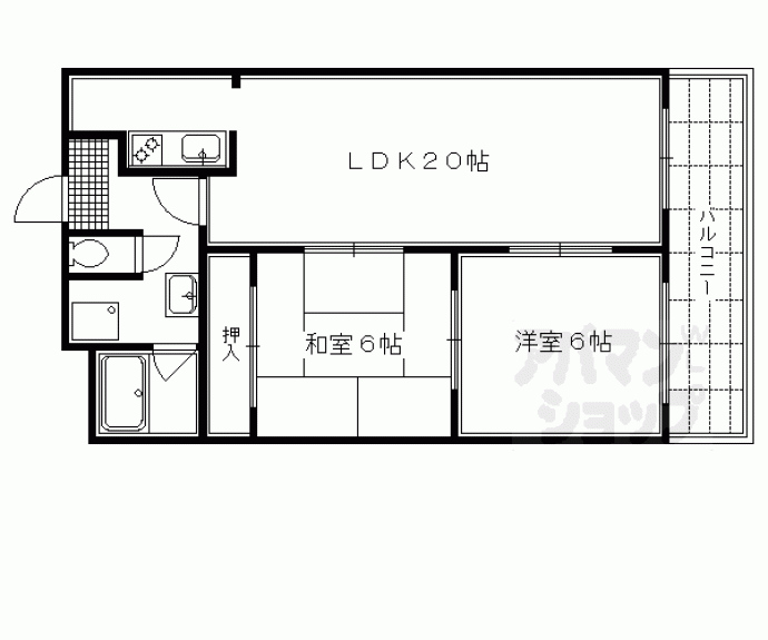 【ロイヤル室町】間取