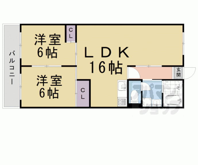 【ロイヤル室町】間取