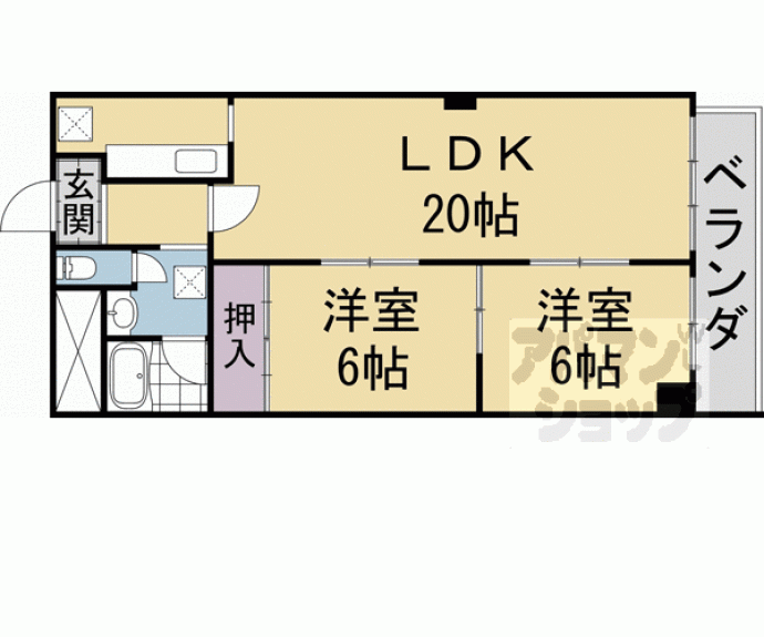 【ロイヤル室町】間取